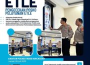 Dirlantas Polda Sulsel Cek Posko Pelayanan ETLE di Kantor Polrestabes Makassar