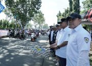 Road Race Bupati Luwu Cup II, Kapolres Luwu :Selamat Berlomba Kepada Racer Junjung Tinggi Sportivitas.