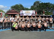 Quick Wins Presisi Terbaik tahun 2023, Kapolres Soppeng Ganjar Penghargaan Kepada 20 Personil Berprestasi