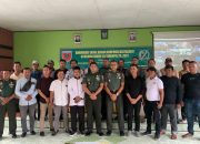 Giat Komsos dengan Kommas di Wilayah Korem 141/TP Membahas “Moderasi Beragama dan Tantangan Polarisasi di Indonesia”