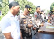 Wakapolres Wajo Pimpin Pemeriksaan Senpi Anggota