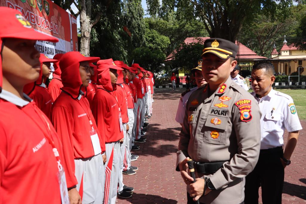 Kapolres Luwu Resmi Buka Diklat Calon Paskibraka T.A. 2023