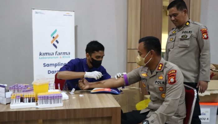 Polres Palopo Gelar Pemeriksaan Kesehatan Secara Berkala