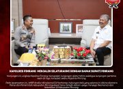 Kapolres Pinrang Silaturahmi Bersama Bupati Pinrang