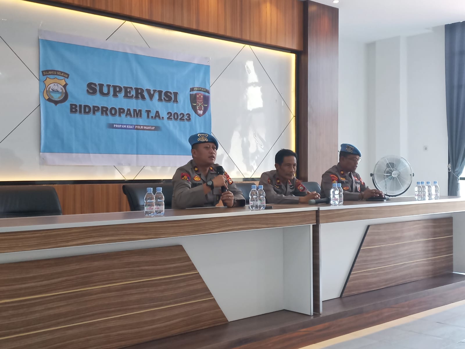 Tingkatkan Pengawasan Kepada Personel, Polres Toraja Utara Terima Tim Supervisi Bid Propam Polda Sulsel