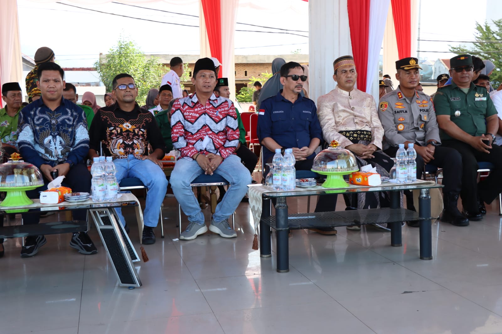 Kapolres Palopo Hadiri Penerimaan Kirab Pemilu 2024