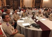 Kapolres Sidrap Hadiri Sosialisasi Pencegahan Kasus Pertanahan dan Penandatanganan Kerjasama Antara BPN Sulsel dengan Polda