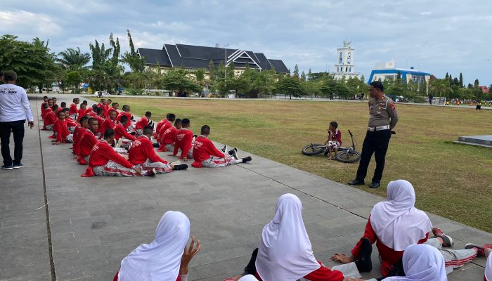 Jelang Puncak Perayaan HUT ke 78 Indonesia, Kepala Tim Pelatih Cek Persiapan Pasukan Pengibar Bendera Kabupaten Luwu