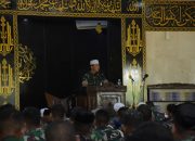 Jalin Silaturahmi Dengan Ulama, Pangdam XIV/Hsn Hadirkan Ulama Kondang, Dr. Habib Husein Hasyim Ba’agil, SH., M.Kn., Berikan Khotbah Jumat dan Ceramah Agama Kepada Persit-PNS