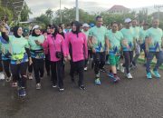 Jaga Kebugaran,AKBP Arman Muis Joging bersama Personil