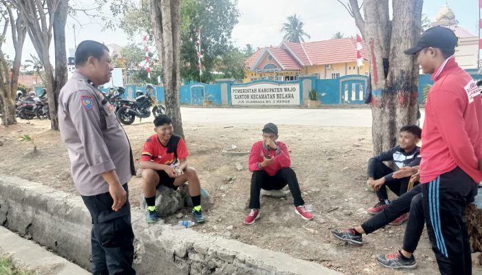 Bhabinkamtibmas Polsek Belawa Sambangi Warga Binaan, Ini Tujuannya
