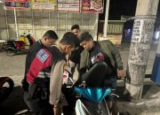 Meminimalisir Gangguan Kamtibmas Akhir Pekan, Jajaran Polres Sidrap Optimalkan Patroli