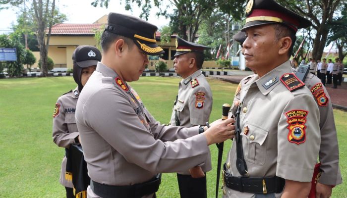 Polres Luwu Gelar Sertijab, AKBP Arisandi : Miliki Kemampuan Yang Adaftif Sesuai Perkembangan Zaman