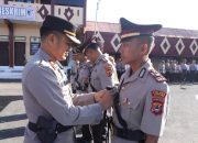 Kapolres Soppeng Pimpin Ucapara Sertijab Kabag Ren, Kasat Binmas, Kasiwas dan Kapolsek Lalabata