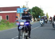 Patroli Kamtibmas Kapolres Soppeng di Kecamatan Donri – Donri, Hadiri Penutupan Bola Volly dan Tinjau Lokasi Bedah Rumah