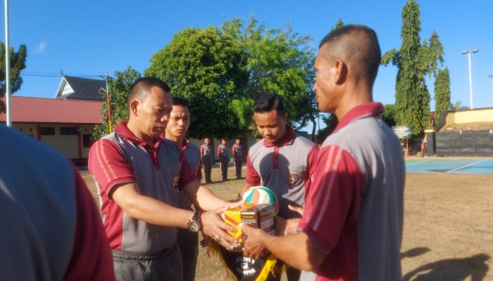 Menyambut HUT RI-78, Brimob Parepare gelar berbagai macam pertandingan dan lomba