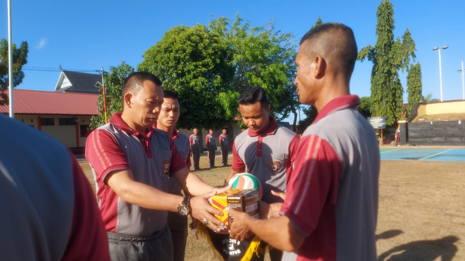 Menyambut HUT RI-78, Brimob Parepare gelar berbagai macam pertandingan dan lomba
