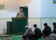 Safari Subuh di Masjid Nurul Hidayah Kalenrunge, Kapolres Soppeng Imbau Warga Stop Judi