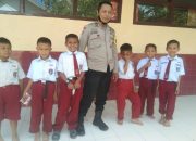 Bhabinkamtibmas Polsek Watang Sawitto Sambangi Sekolah Dasar di Lingkungan Bua-Bua