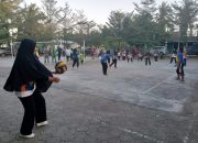 Persit KCK Cabang XLIV Dim Sidrap Ranting Mako Maju Grand Final Melawan Ranting Dua Pitue Dalam Merebut Juara 1 Lomba Volly Antar Ranting