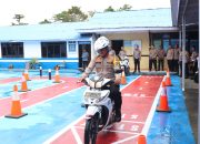 Kapolres Wajo Launching Lintasan Ujian Praktik SIM C Sesuai Aturan Terbaru