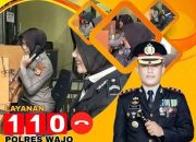 Kapolres Wajo Ajak Masyarakat Gunakan Layanan Darurat 110, AKBP Fatur : Tekhnologi Terkini Dalam Pelayanan Darurat