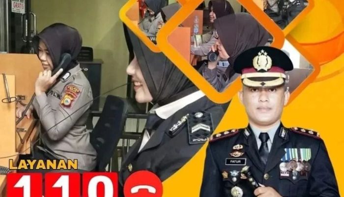 Kapolres Wajo Ajak Masyarakat Gunakan Layanan Darurat 110, AKBP Fatur : Tekhnologi Terkini Dalam Pelayanan Darurat