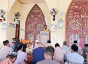 Safari Jumat di Masjid Nur Ikhsan Donri – Donri Kapolres Soppeng Himbau Warga Waspada Kejahatan Konvensional