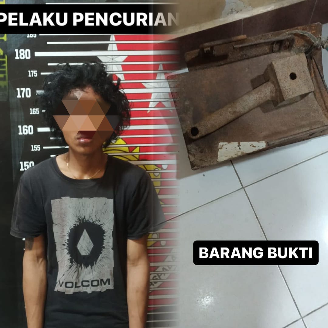 Curi Alat Dompeng, Pria Ini Diamankan Polsek Dua Pitue Polres Sidrap