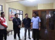 Didampingi Kapolres Sidrap Dir Narkoba Polda Sulsel Kunjungi Posko Kampung Bebas Narkoba