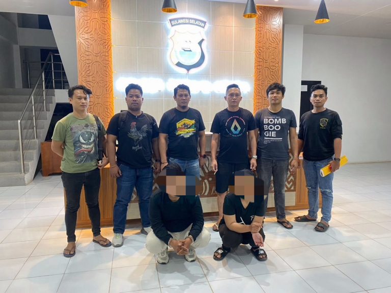 Unit Resmob Sat Reskrim Polres Toraja Utara Berhasil Amankan Dua Terduga Pelaku Spesialis Pencurian Emas Bermodus Service Kompor Gas