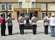 Pimpin Pelantikan dan Sertijab Sejumlah Perwira Polres Toraja Utara, Kapolres : Lakukan Inovasi dan Terobosan