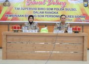Tim Biro SDM Polda Sulsel Kunjungi Polres Sidrap, Ini Tujuannya