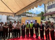 Bentuk Sinergitas, Kapolres Wajo Hadiri Peletakan Batu Pertama Pembangunan Mess Kejari