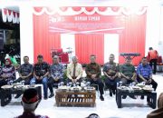 Kapolres Pinrang Hadiri Ramah Tamah HUT RI ke 78