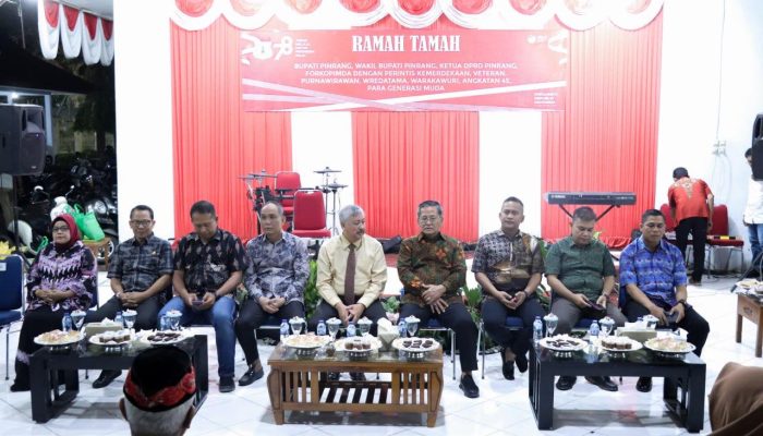 Kapolres Pinrang Hadiri Ramah Tamah HUT RI ke 78