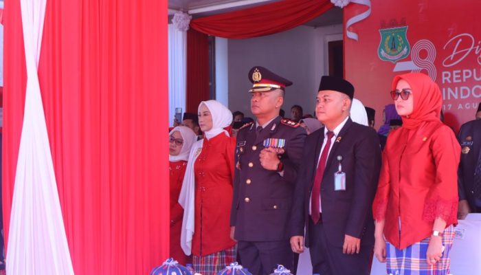 Kapolres Pinrang Hadiri Upacara HUT RI ke-78 Tahun 2023