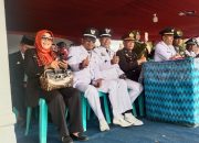 Kapolsek Keera Ikuti Upacara Pengibaran Bendera Merah Putih dalam Rangka HUT RI ke – 78 di Keera