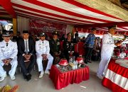 Polsek Majauleng Polres Wajo Giat Peringatan HUT Kemerdekaan RI ke 78 di Kecamatan Majauleng