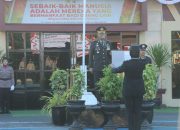 Polres Soppeng Gelar Upacara Peringatan HUT Proklamasi Kemerdekaan RI ke 78