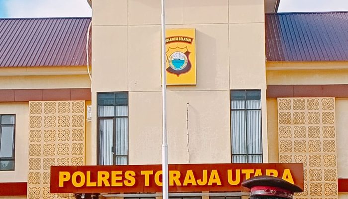 Polres Toraja Utara Gelar Upacara Peringatan HUT Kemerdekaan RI ke-78