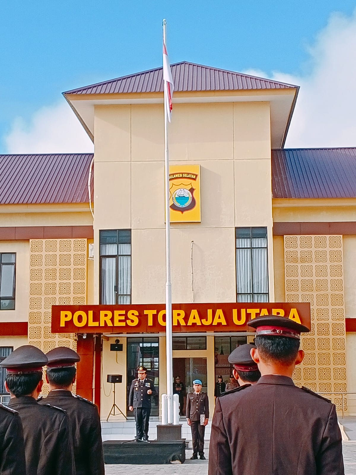 Polres Toraja Utara Gelar Upacara Peringatan HUT Kemerdekaan RI ke-78