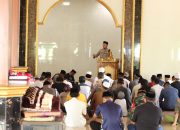 Safari Jumat di Masjid Al – Furqon Jerae, Kapolres Soppeng Imbau Jamaah Sambut Tahapan Pemilu Dengan Bijak Bermedsos