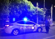 Menyasar Titik Rawan Kejahatan, Polsek Watang Sawitto Laksanakan Patroli Blue Light