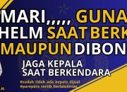 Ini Himbauan Kasat Lantas Polres Pare-Pare Saat Berkendara Sepeda Motor