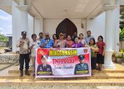 Minggu Kasih Polsek Pitumpanua Polres Wajo, Ini Harapan Andi Mahdin