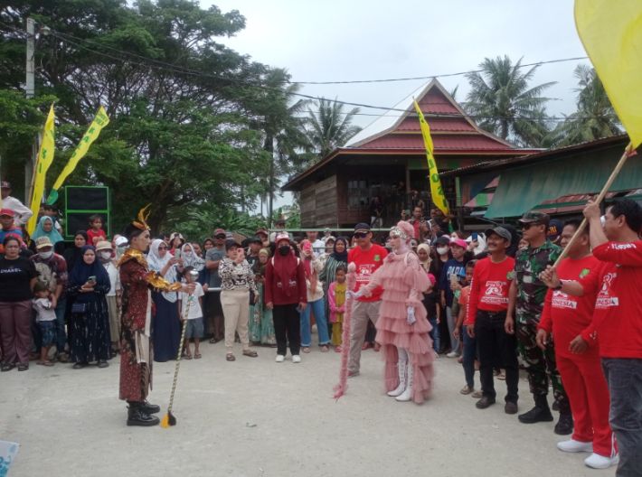 Suksesnya Acara Peringatan HUT RI di Sidrap Berkat Kerja Keras Danramil dan Babinsa Tanrutedong