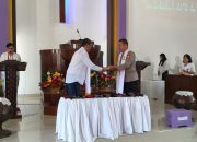 Gelar Minggu Kasih Di Gereja Toraja Jemaat Bori, Kasat Binmas Polres Toraja Utara Tampung Kritik Dan Saran