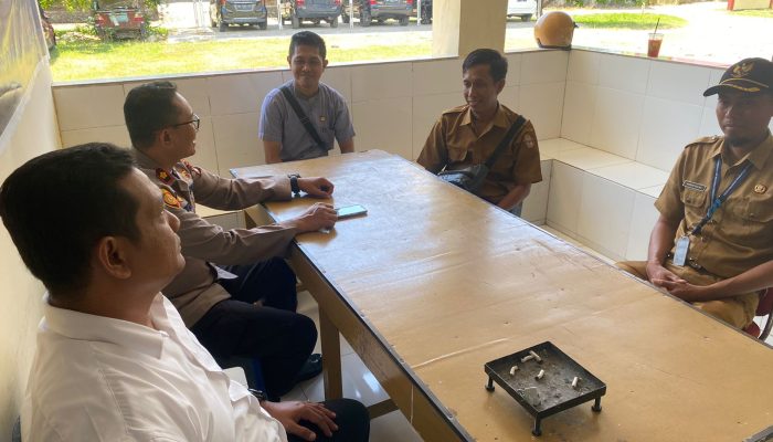Ini Penyampaian Kapolsek Andi Mahdin Saat Silaturahmi Dengan PPK Pitumpanua