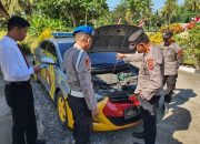 Usai Pimpin Apel Pagi, Kapolsek Sabbangparu Cek Sikap Tampang serta Pemeriksaan Kendaraan dan Senpi Personel